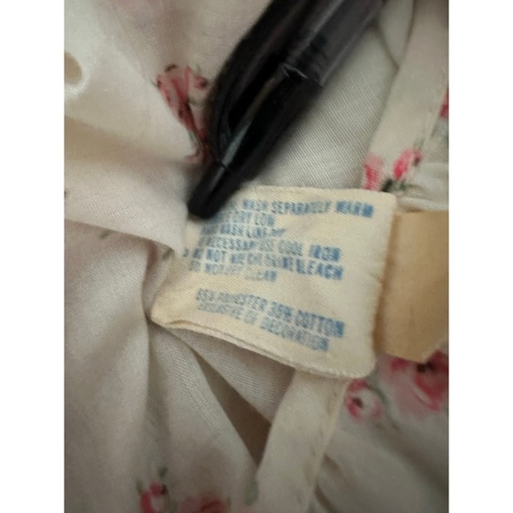 Vintage‎ Cottagecore Floral Dress Sleeveless Lace Trimmed Nightgown Sun Dress - Picture 9 of 9